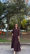 BORDO 1875 KARELİ ELBİSE 