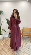 BORDO 2001 TENSEL ELBİSE