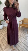 BORDO 2035 ELBİSE 