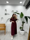 BORDO 2400 ELBİSE