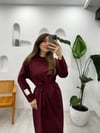 BORDO 2400 ELBİSE