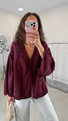 BORDO 2813 NAKIŞ DTY V YAKA GÖMLEK 