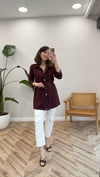 BORDO 2862 DÜĞME DTY TENSEL KAP 
