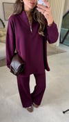 BORDO 3178 YÜKSEK YAKA FERMUARLI TAKIM 