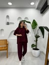 BORDO 32543 KONİK PANTOLON