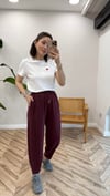 BORDO 34514 KONİK PANTOLON