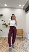 BORDO 34514 KONİK PANTOLON