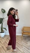 BORDO 4357 BÜZGÜLÜ TAKIM 
