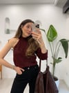 BORDO 4478 TEK OMUZ İNCİLİ KAZAK