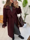 BORDO 5004 TOKALI UZUN KABAN