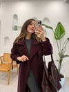 BORDO 5004 TOKALI UZUN KABAN