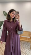 BORDO 5150 MODAL ELBİSE 