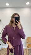 BORDO 6059 CEKET ELBİSE TAKIM