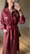 BORDO 6721 İŞLEMELİ MİRANDA ELBİSE 