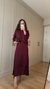 BORDO 6949 DÜĞME DETAY CUPRA TAKIM