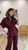 BORDO 7225 GÖMLEK PANTOLON TAKIM