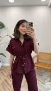 BORDO 7225 GÖMLEK PANTOLON TAKIM