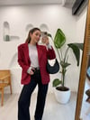 BORDO 8022 SÜET CEKET 