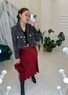 BORDO SATEN ETEK