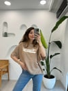 CAMEL 31776 KETEN TSHİRT