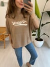 CAMEL 31776 KETEN TSHİRT