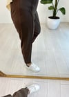 CAMEL 4315 DERİ DETAY PANTOLON