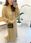 CAMEL 50681 TRİKO ELBİSE 