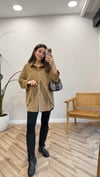 CAMEL 6198 PÜSKÜLLÜ SÜET CEKET 