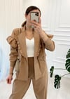 CAMEL FIR FIR DETAY CEKET
