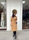 CAMEL KUŞAKLI TRENÇKOT 