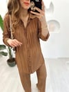 CAMEL ÖNDEN DÜĞMELİ TAKIM 