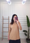 CAMEL TRİKO BLUZ 
