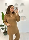 CAMEL V YAKA TRİKO TAKIM 