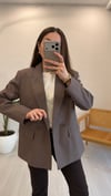 DİLVİN 0788 BLAZER CEKET KOYU VİZON S
