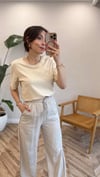 DİLVİN 1763 BİSKLET YAKA TİŞÖRT TAŞ S