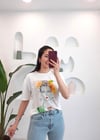 EKRU 0052 BASKILI TSHIRT