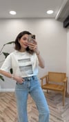 EKRU 0079 İNCİLİ TİŞÖRT 