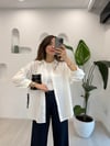EKRU 0331 İŞLEME DETAY GÖMLEK 