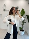 EKRU 0331 İŞLEME DETAY GÖMLEK 
