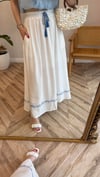 EKRU 0474 İŞLEME ETEK 