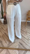 EKRU 0601 KEMERLİ PANTOLON 