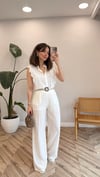 EKRU 0601 KEMERLİ PANTOLON 