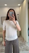 EKRU  0872 LİYOSEL KARIŞIM BLUZ 