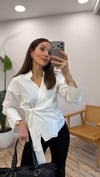 EKRU 1023 BAĞLAMALI GÖMLEK 