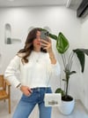 EKRU 10276 BİSİKLET YAKA KAZAK 