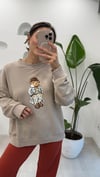 EKRU 1041 SWEATSHİRT 