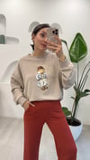 EKRU 1041 SWEATSHİRT 