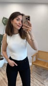 EKRU 1043 ASKILI BLUZ 