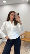 EKRU 1044 PİLELİ GÖMLEK