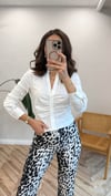 EKRU 1158 DRAPE DETAY GÖMLEK 